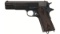 Serial Number C559 Colt Government Model Semi-Automatic Pistol