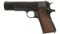 Post-WWII Colt Government Model Semi-Automatic Pistol