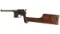 Mauser Model 1896 Large Ring Transitional Broomhandle Pistol