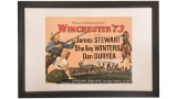 Winchester '73 Movie Lobby Card and Photo Signed by Stuart