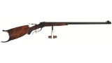 Winchester Deluxe Model 1885 High Wall Schuetzen Rifle