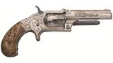 Engraved and Nickel Plated Marlin No. 32 Standard 1875 Revolver