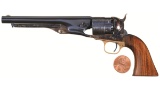 Miniature Replica of a Colt 1860 Army Percussion Revolver