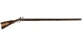 Kings Mountain Attributed Dickert Flintlock American Long Rifle