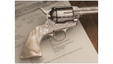 Helfricht Engraved Colt Single Action Army Revolver