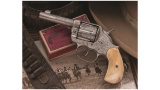Engraved Colt Model 1878 Sheriff Model Double Action Revolver