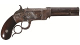 Early Smith & Wesson No. 1 Lever Action Repeating Pistol