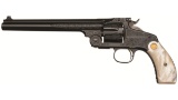 Engraved Club Gun Smith & Wesson New Model No. 3 Revolver