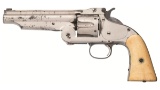 S&W No. 3 American 2nd Model Revolver Inscribed to Louis Timmer