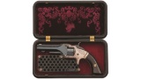 Smith & Wesson Model No. 1 2nd Issue Revolver, Gutta Percha Case