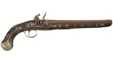 Dobson & Baker Flintlock Holster Pistol for the Ottoman Market