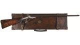 Holland & Holland Double Barrel Jones Patent Rifle with Case