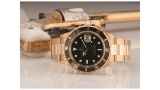 Rolex Submariner Date Reference 16618 Yellow Gold