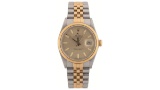 Rolex Datejust Chronometer Stainless/Gold Two-Tone
