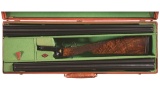 Inlaid and Inscribed Winchester Model 21 Shotgun 2 Barrel Set