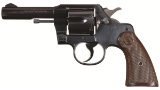 Colt Official Police Border Patrol Revolver with Factory Letter