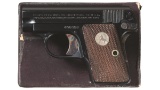 Pre-World War II Colt Vest Pocket Model 1908 Pistol