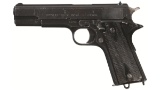 Norwegian Kongsberg Model 1914 Semi-Automatic Pistol