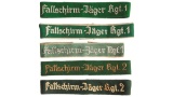 Published Set of 5 Fallschirmjaeger Armbands
