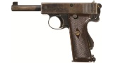 British Webley & Scott Model 1913 Mk. I Navy Pistol