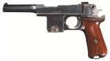 Danish Bergmann Model 1910/21 Semi-Automatic Pistol