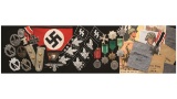 Impressive War Trophy Grouping of Waffen-SS Artifacts