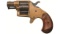 Cased Colt Cloverleaf Model Spur Trigger Revolver