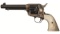 Pre-World War II Colt Single Action Revolver with Pearl Grips