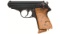 RZM Marked Pre-World War II Walther PPK Semi-Automatic Pistol