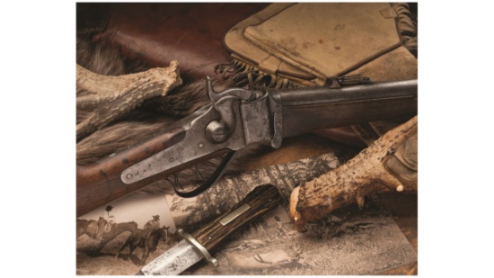 Montana Shipped Sharps Model 1874 Rifle with Factory Letter