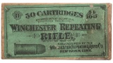 Winchester 50 Count Box of .44 Flat Cartridges