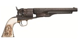 Engraved Colt Model 1860 Army Revolver