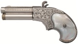 Factory Engraved Remington-Rider Magazine Pistol