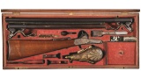 Cased Maynard Patent Model 1865 Single Shot Breech Loading Rifle