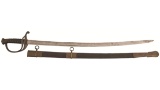 Confederate Staff & Field Officer Sword and Scabbard