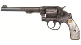 Factory Engraved Smith & Wesson 38 M&P Model of 1902 Revolver