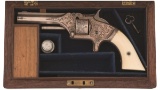 Engraved Smith & Wesson Model Number 1 Second Issue Revolver