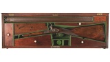 Engraved W. MacLauchlan Percussion Double Rifle
