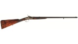 Engraved B. Woodward & Sons Snider-Enfield Style Sporting Rifle