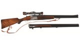 J.P. Sauer & Sohn Over/Under Two Barrel Set Rifle/Shotgun
