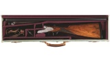 Belgian Proofed High Grade Double Barrel Shotgun with Case