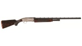 Engraved Gold Inlaid Winchester Model 12 Slide Action Shotgun
