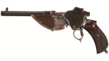 Attractive Gustav Bittner Model 1893 Manual Repeating Pistol