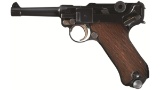 DWM Model 1920 Police Rework Luger Semi-Automatic Pistol