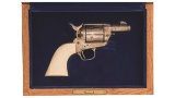 Cased Colt TGCA 1995 Sheriff's Model Revolver