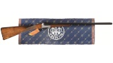 Engraved Beretta Silver Hawk 20 Gauge Double Barrel Shotgun