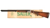 Colt Sauer Model 3000 Drilling with Box
