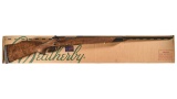 Weatherby Mark V 50th Anniversary Rifle with Box and Letter