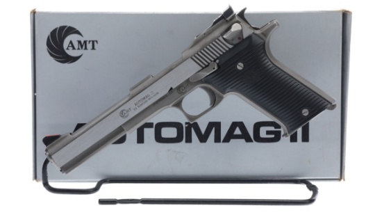 AMT Automag II Semi-Automatic Pistol with Box