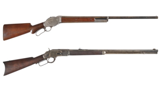 Two Winchester Lever Action Long Guns